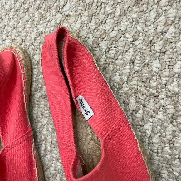 SOLUDOS For J Crew Pink Espadrilles Size 38 - Picture 4 of 13